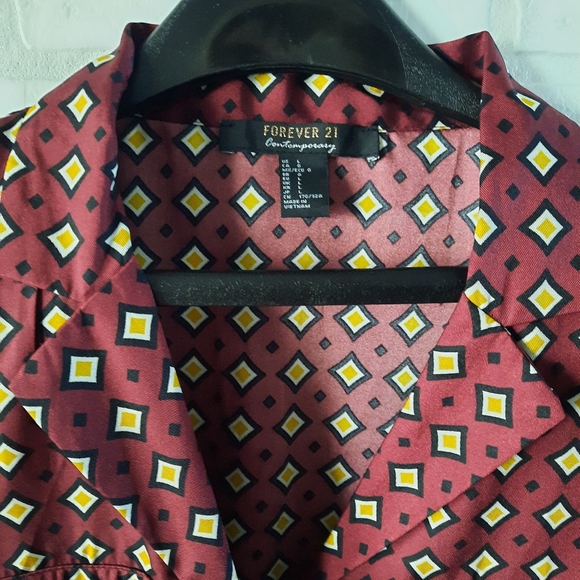 Free w/2 Items! Forever 21 Western Blouse - Picture 2 of 4